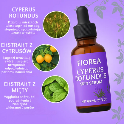 Fiorea – redukuje owłosienie od nasady (Cyperus Rotundus)